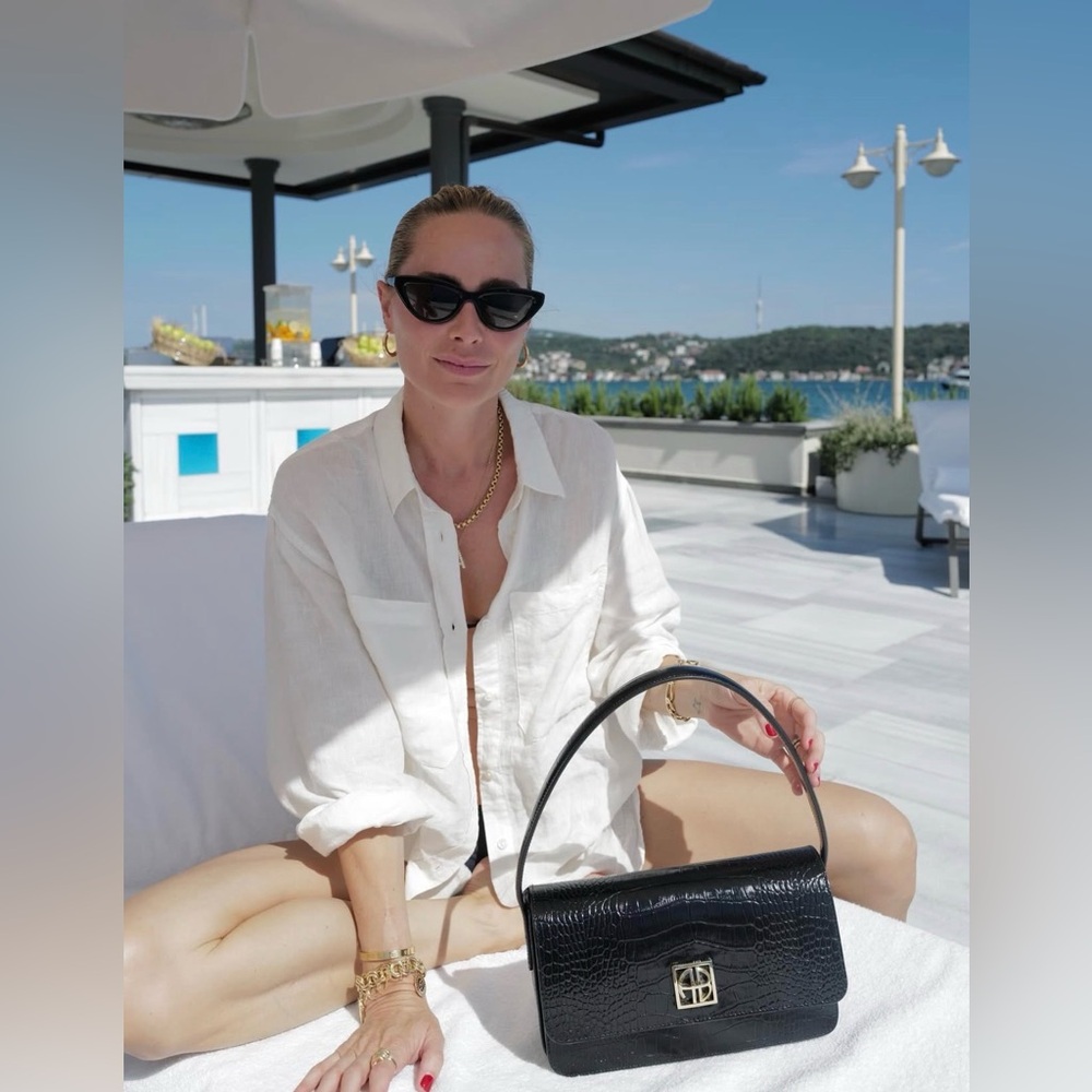 Anine Bing Elly Shoulder Bag - black
